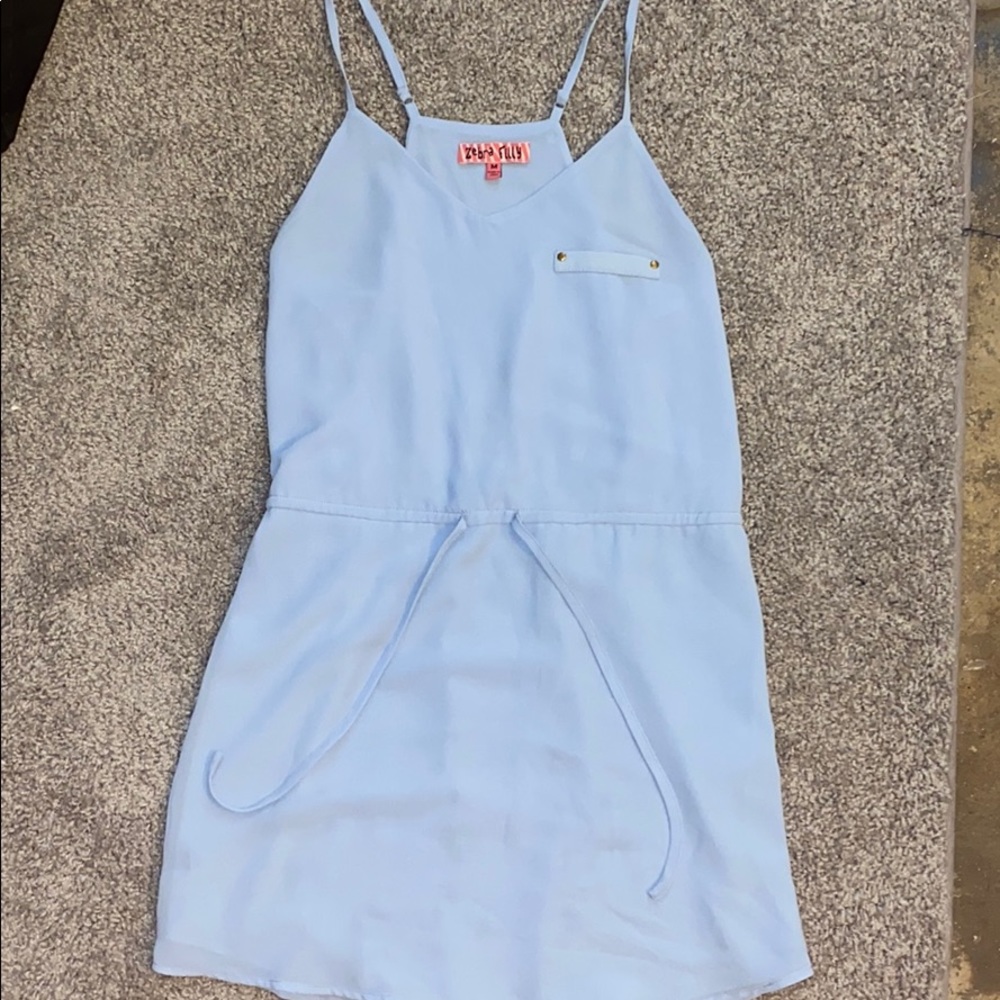 baby blue dress